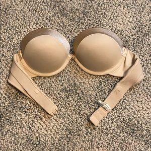 Nude Strapless Bra